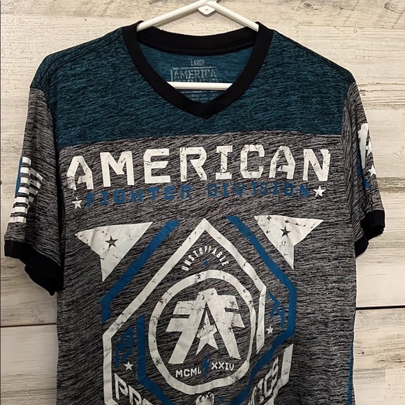 Vintage American Fighter t shirt - Picture 1 of 2